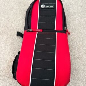 Red and Black Men's ci sport hydration bag brand new